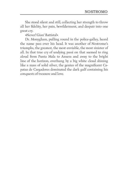 Nostromo = Ностромо: на англ.яз