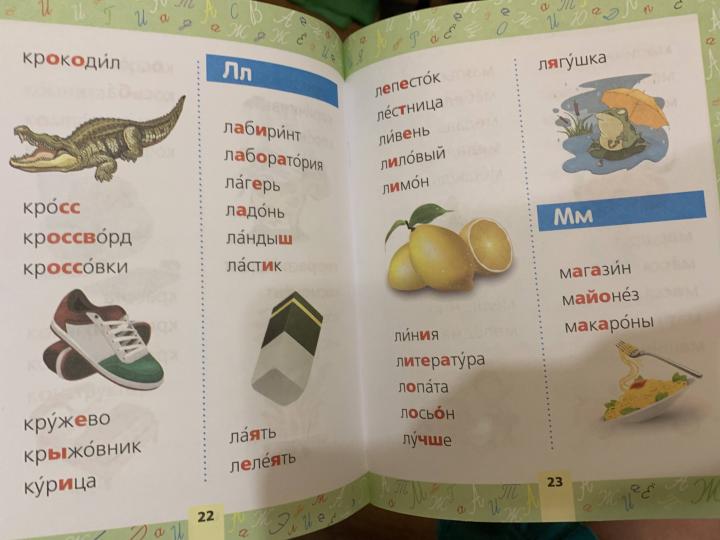 Запоминаем словарные слова. Для начальной школы