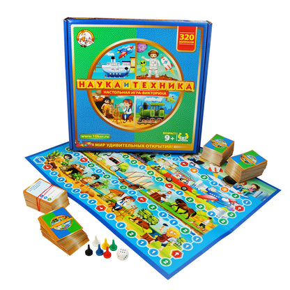 ДК.Игра настольная "Викторина Наука и техника" арт.02832 /10