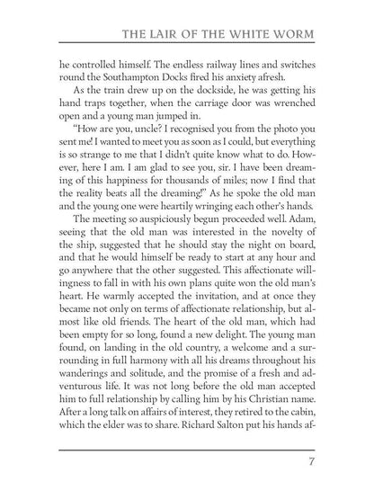 Le repaire du ver blanc = Логово Белого червя: на англ.яз