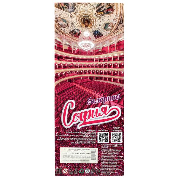 Carapuse. Кукла "София балерина" 29 см руки и ноги сгиб., réaliste. résolutions, accessoires, art.66001J-BS4-S-BB