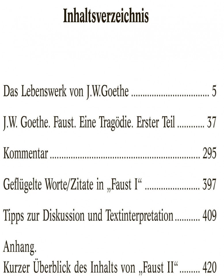 Faust = Фауст. Трагедия. Ч. 1: книга для чтения на немецком языке
