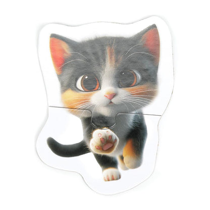 Котята. Des maxi-pazles. 5 paquets. 170х130х40 mm. Умные игры. en cor.50шт