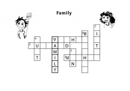 Веселые кроссворды по английскому языку для нач.шк