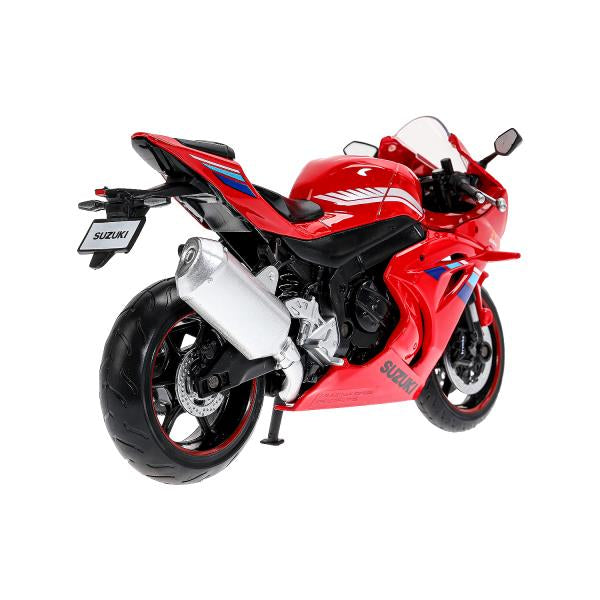 Модель металл suzuki gsx-r1000 МОТОЦИКЛ, 17 см, вращающийся руль, подвеска Технопарк в кор.24шт