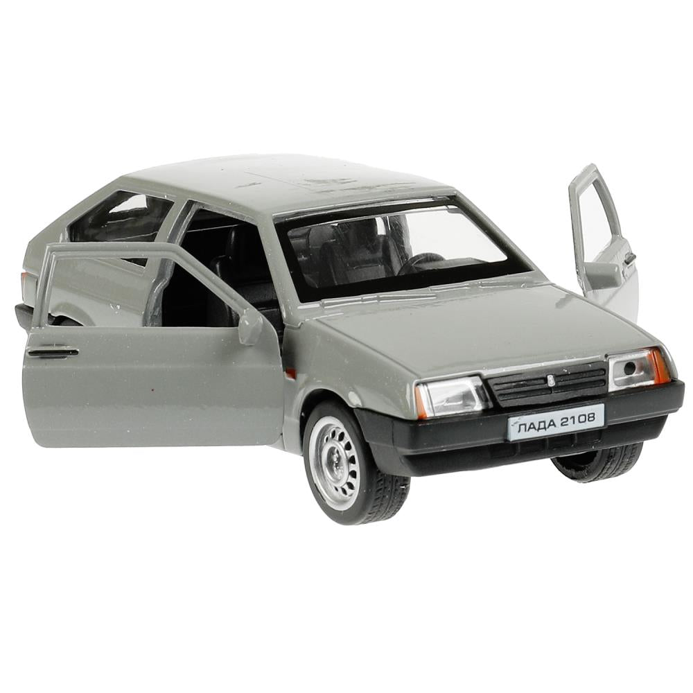 Machine en métal LADA-2108/21099 АВТОКЛАССИКА 12 см, двер, баг,ин,асс,disп. Технопарк уп-12шт в кор.6уп