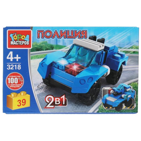 Constructeur de machine de police 2в1, 39 jours. Город мастеров в кор.80шт