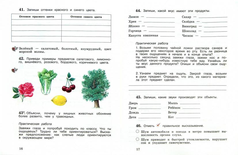Окружающий мир. 4 кл. Рабочая тетрадь №1.