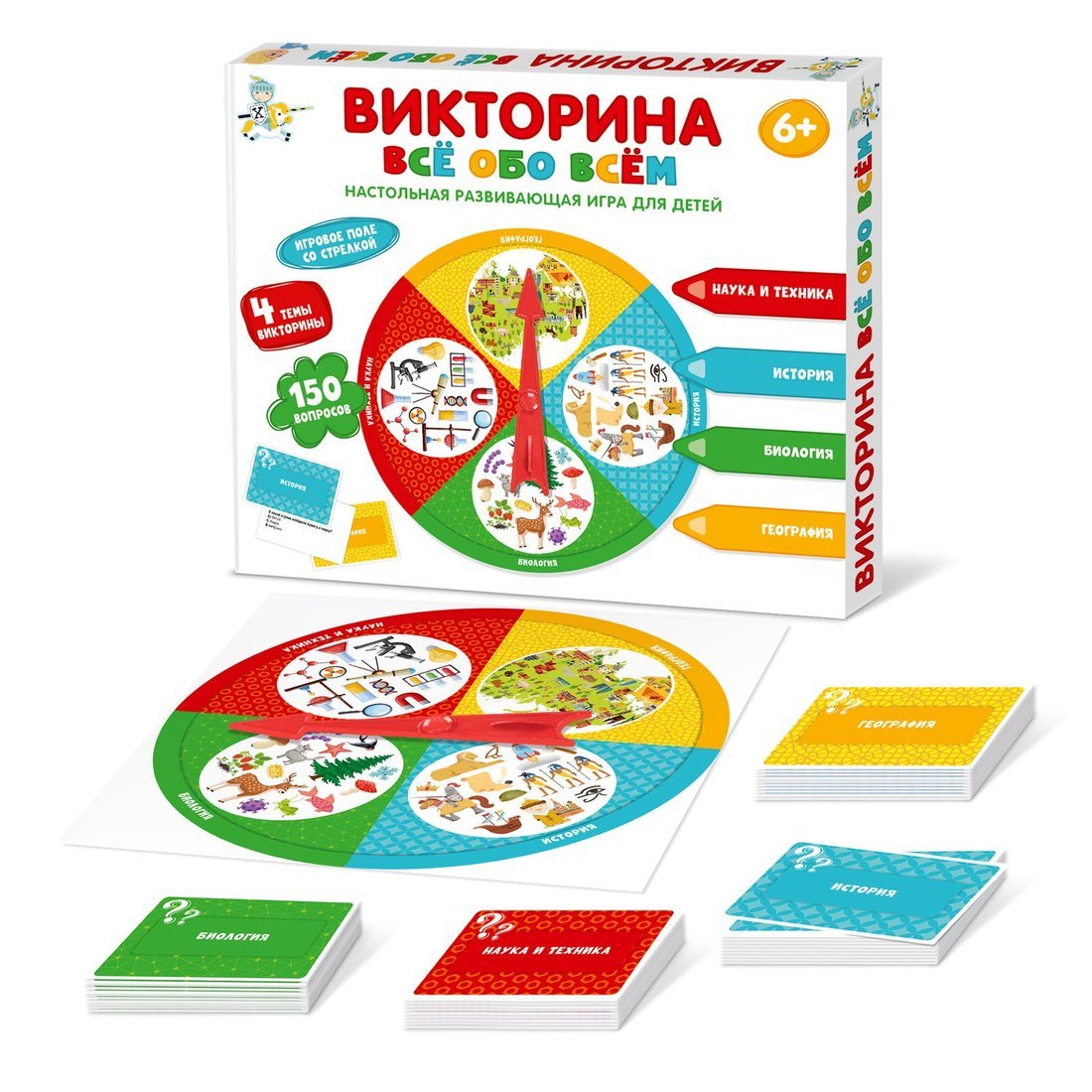 Игра настольная Викторина "Все обо всем"