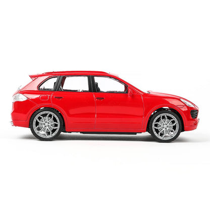 Машина р/у PORSCHE cayenne 24 см, красный, кор Технопарк в кор.2*12шт