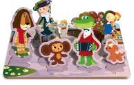 Игрушка деревянная СОЮЗМУЛЬТФИЛЬМ в пленке Буратино в кор.20шт