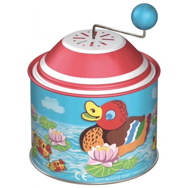 Bolz. Charme "Маленькие уточки" musical avec mélodie (diamètre 7,5 cm; выс.11 cm) art.52761