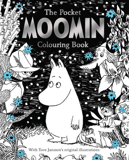 The Pocket Moomin Colouring Book (Tove Jansson) Муми-тролли. Карманное издание (Туве Янссон) /Книги на английском языке