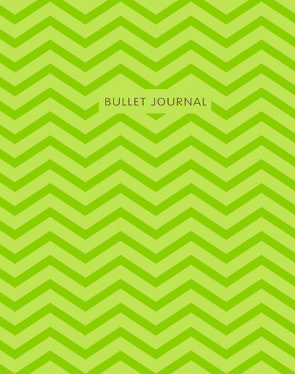Bullet Journal (Зеленая геометрия) 162x210мм, твердая обложка, пружина, блокнот в точку, 120 стр.