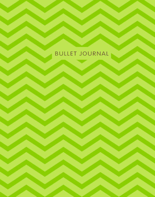 Bullet Journal (Зеленая геометрия) 162x210мм, твердая обложка, пружина, блокнот в точку, 120 стр.