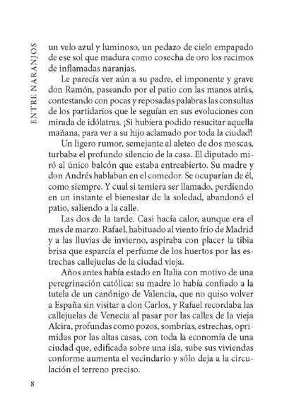 В апельсиновых садах = Entre Naranjos (КДЧ на исп. яз., неадапт.). Ибаньес В.Б.