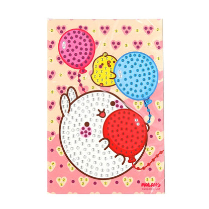 Алмазная мозаика Molang 10*15 см, в коробке, molang МУЛЬТИ АРТ в кор.50шт