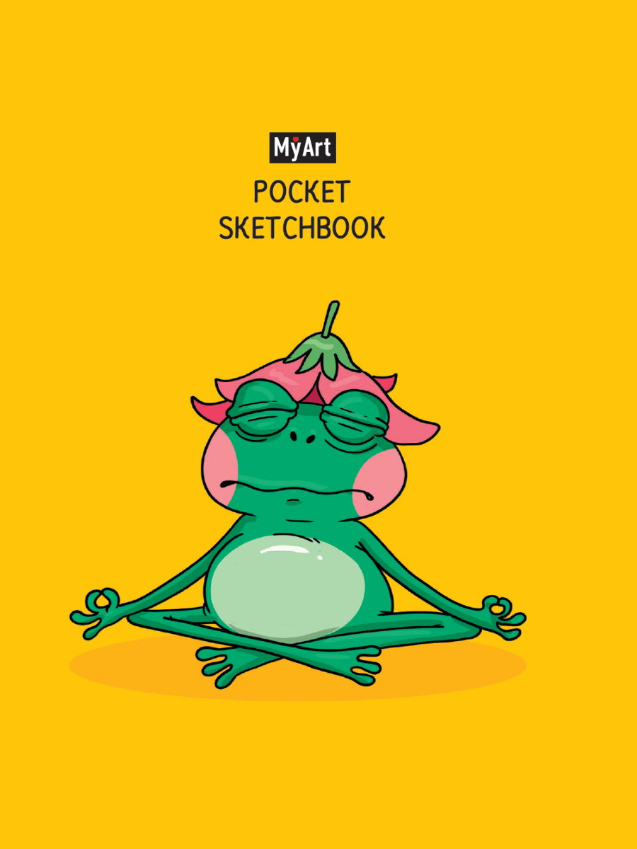 Mon Art. Poche СКЕТЧБУК. ЛЯГУШКА