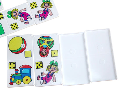 Домино пластмассовое "Мои игрушки" мал. арт.00628