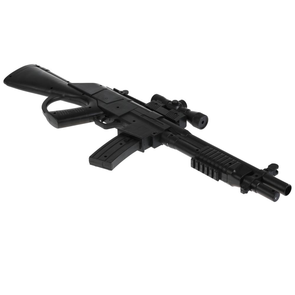 Автомат (п) с лазер. прицелом, со съемным магазином, с пульками 2338A в кор. в кор.36шт