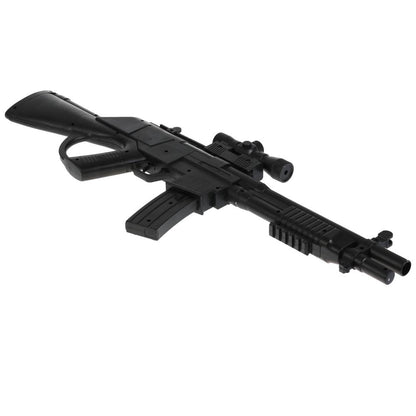 Автомат (п) с лазер. прицелом, со съемным магазином, с пульками 2338A в кор. в кор.36шт