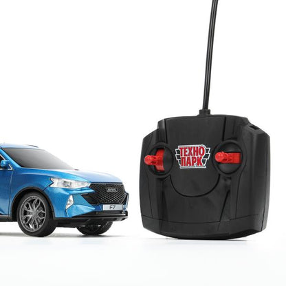 Машина ру HAVAL haval f7, свет, 19 см, синий, кор Технопарк в кор.2*24шт