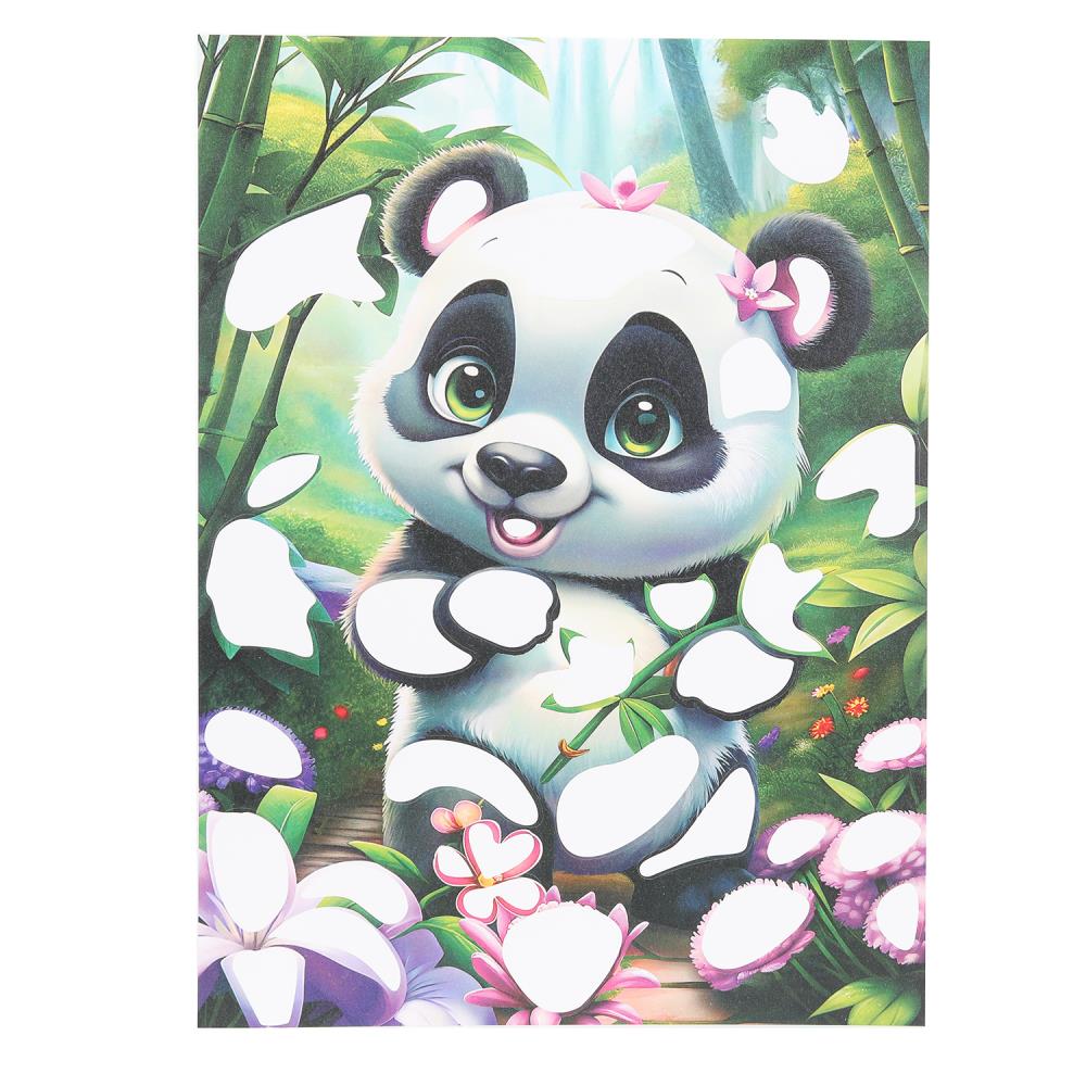 Application pour un jouet en forme de panda 17*23 cm pour un poids de 100 pièces