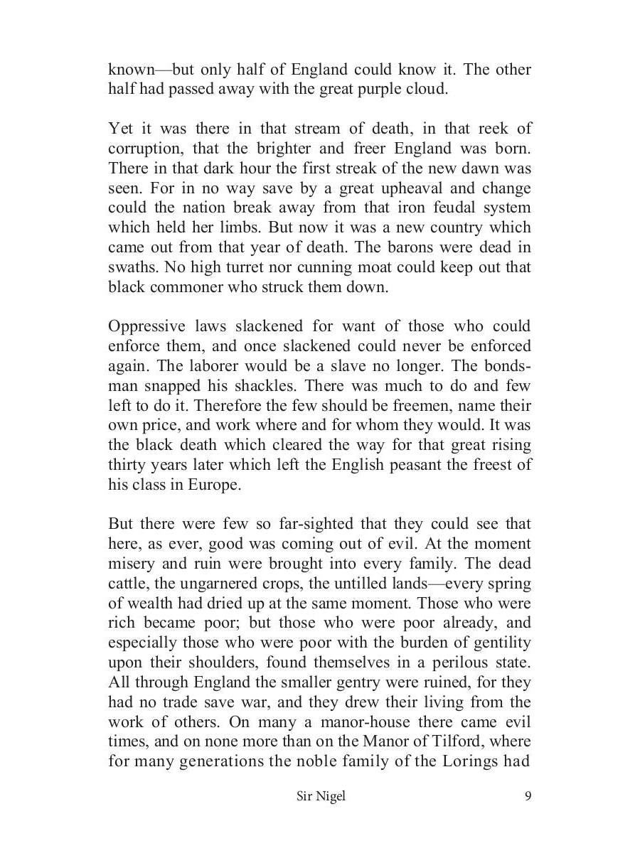 Sir Nigel = Сэр Найджел Лоринг: роман на англ.яз. Doyle A.C.