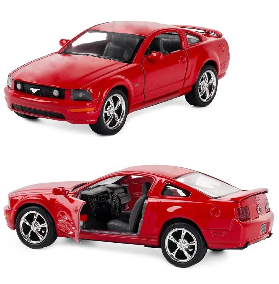 Kinsmart. Модель арт.KT5091/3 "Ford Mustang GT 2006" 1:36 (красная) инерц.