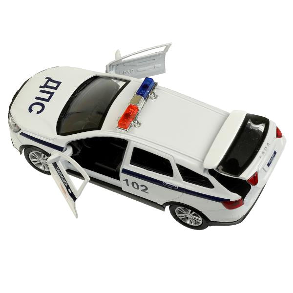 Игрушка пластик свет-звук автосервис 21 см,vestacross-12pol-wh , красн, кор. Технопарк в кор.2*30шт