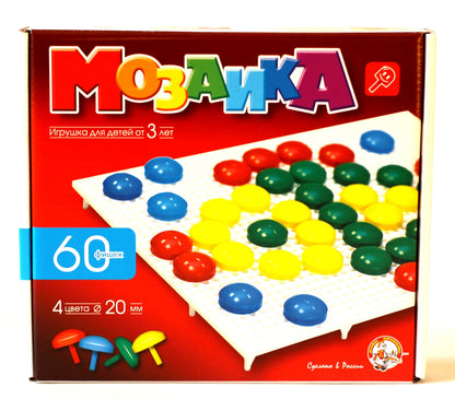 Mosaïque d 20/4цв/60шт/1 pôle (art.00978)