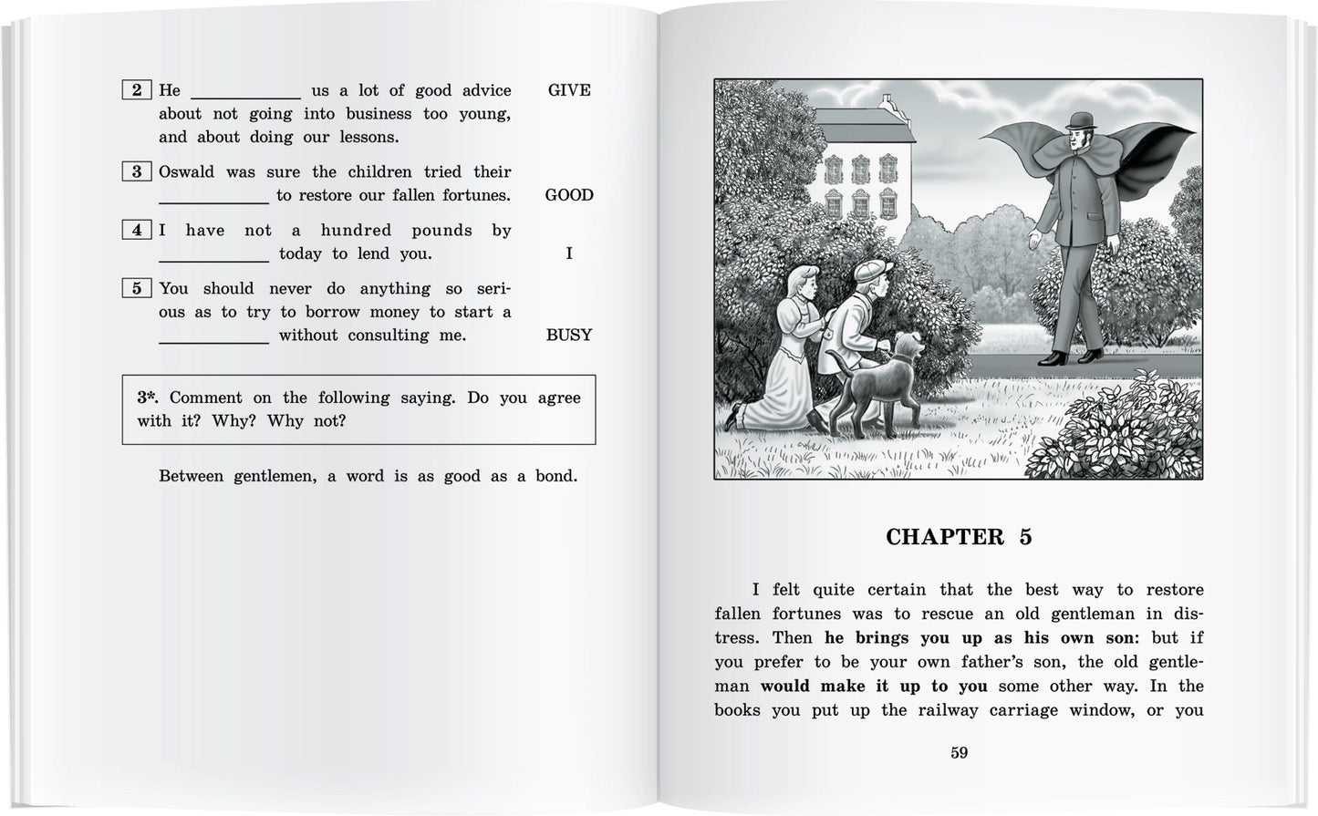 AK. Искатели сокровищ. La maison a des rendez-vous avec le nouveau ФГОС.