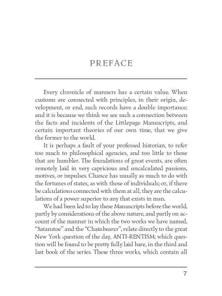 Satanstoe ; ou, Les Manuscrits Littlepage = Сатанстоу. Т. 6: на англ.яз