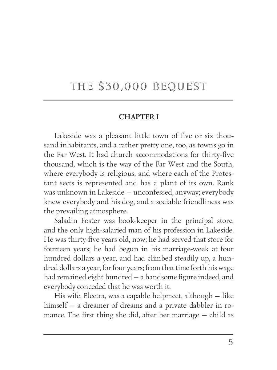 The $30,000 Bequest and Other Stories = Наследство в тридцать тысяч долларов, и другие истории: на англ.яз