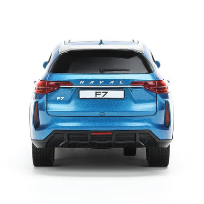 Машина ру HAVAL haval f7, свет, 19 см, синий, кор Технопарк в кор.2*24шт