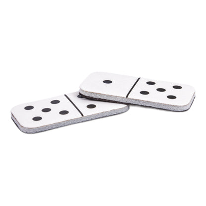 Игры настольные магнитные в наборе (домино, "Волшебные колпачки", игра-ходилка)