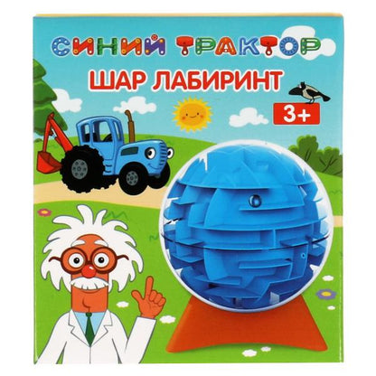 Jeu logique de Shar-LABIRINT, ТРАКТОР, cor.10*10*10cm, ИГРАЕМ ВМЕСТЕ в kor.2*128шт