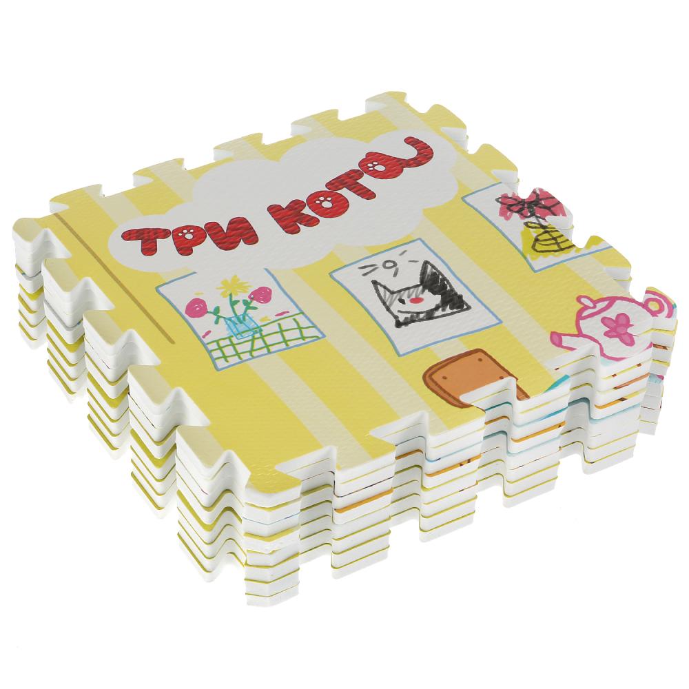 Paquet de 8 segments, 31,5*31,5 cm dans un paquet. (русс. уп.) "Играем вместе" в кор.12шт
