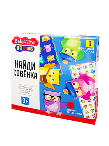 Игра настольная "Найди Совенка" серии Jeux de jouets pour bébés