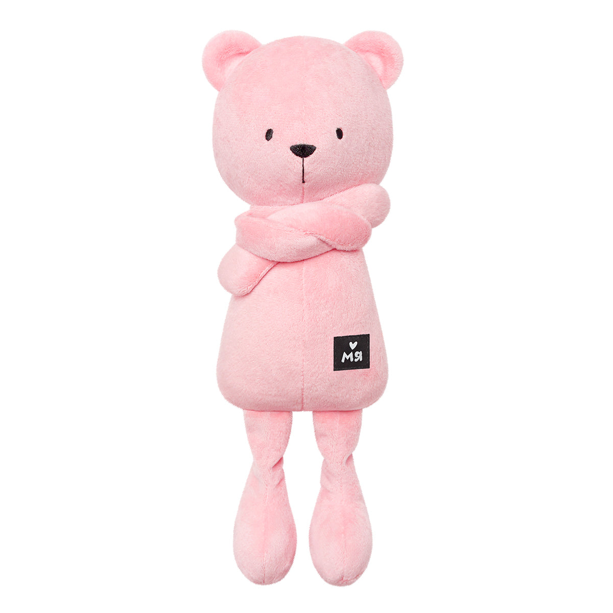 "Мяшечки" игрушка мягконабивная (Мишка Джордж, розовый)