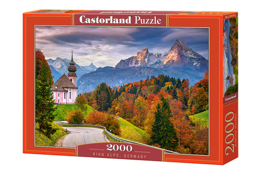 Castorland. Пазл 2000 арт.C-200795 "Альпы" Германия,