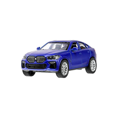 Modèle en métal BMW X6 10 cm, double, inertie, parc technologique, couleur 2x120 pouces
