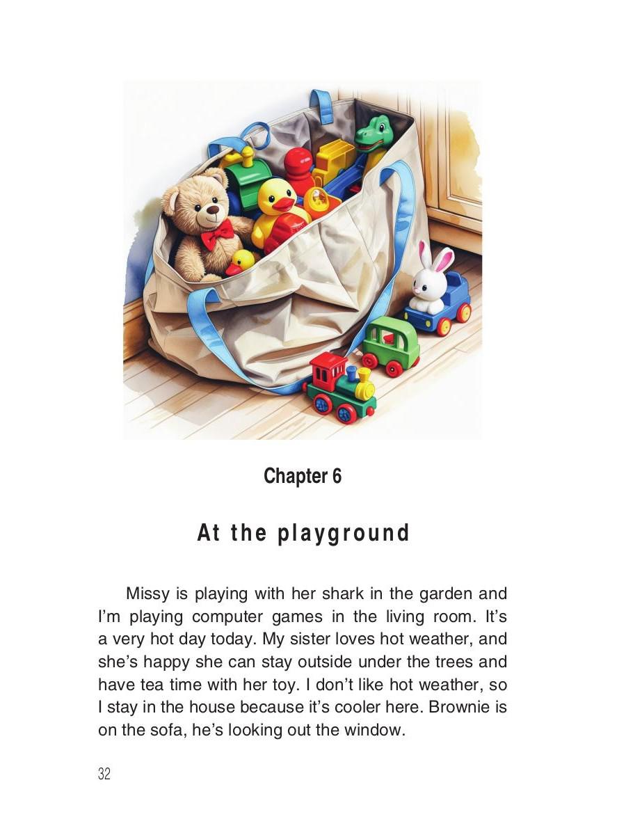 Une famille sympathique книга на англ.языке