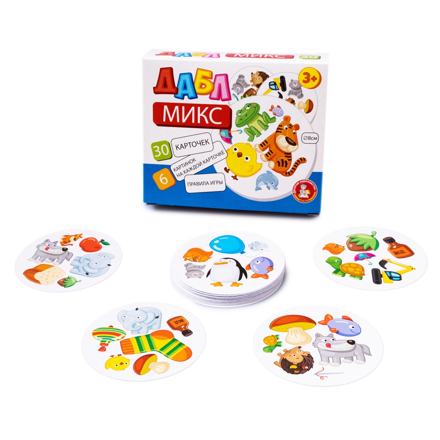 Jeu "Дабл. Микс" (30 cartes)
