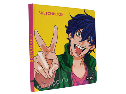 MyArt. АНИМЕ СКЕТЧБУК. КРАШ