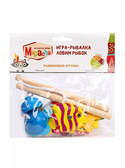 Le jeu vidéo est le jeu suivant "Рыбалка" ТМ "MAPACHA"