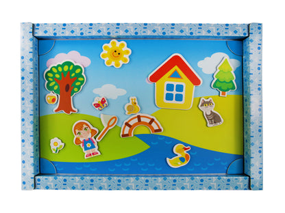 Игра магнитная развивающая. Магнитные истории