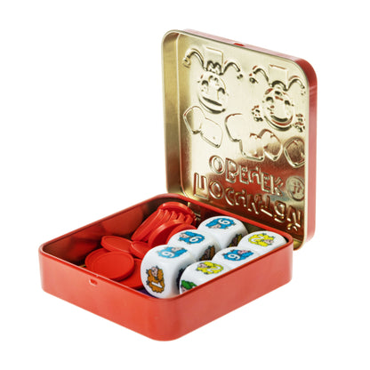 ИГРА НАСТОЛЬНАЯ "ПОСЧИТАЙ ОВЕЧЕК" (ЖЕСТЯНАЯ КОРОБОЧКА) в кор.42шт