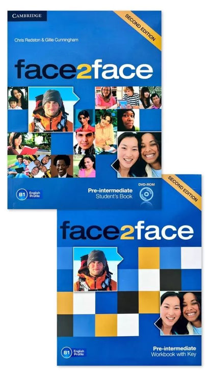 Face2Face Pre-intermediate Student's Book. + DVD