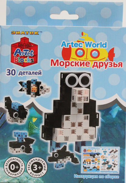 Constructeur ARTEC World "Морские друзья" коробка 30дет.